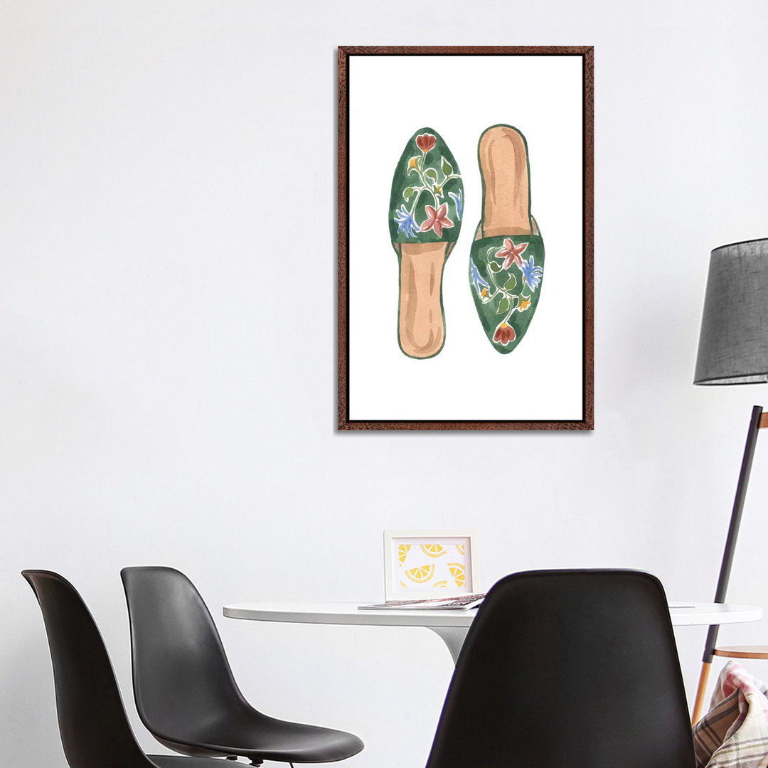 Shopper Shoes von Sabina Fenn - Giclée auf Leinwand in der Galerie