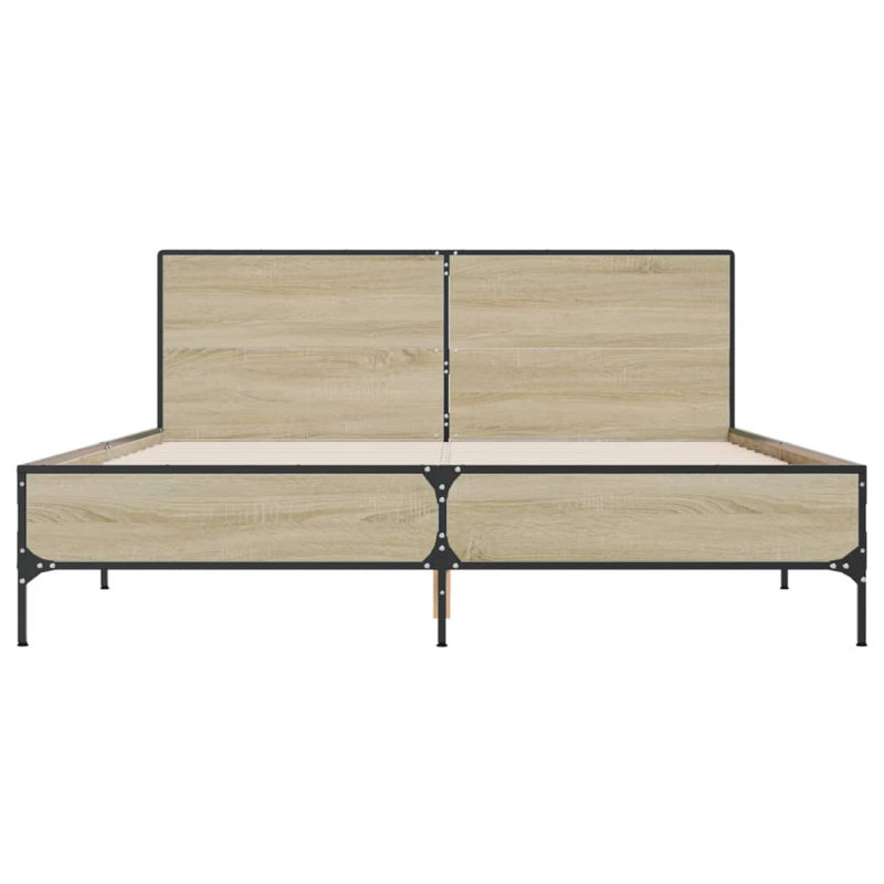 Adamek Bed, Kingsize (5'), Sonoma Oak