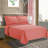 Superior Solitaire Waffled Matelassé Bedspread Set with Shams-2045350955-2045351124