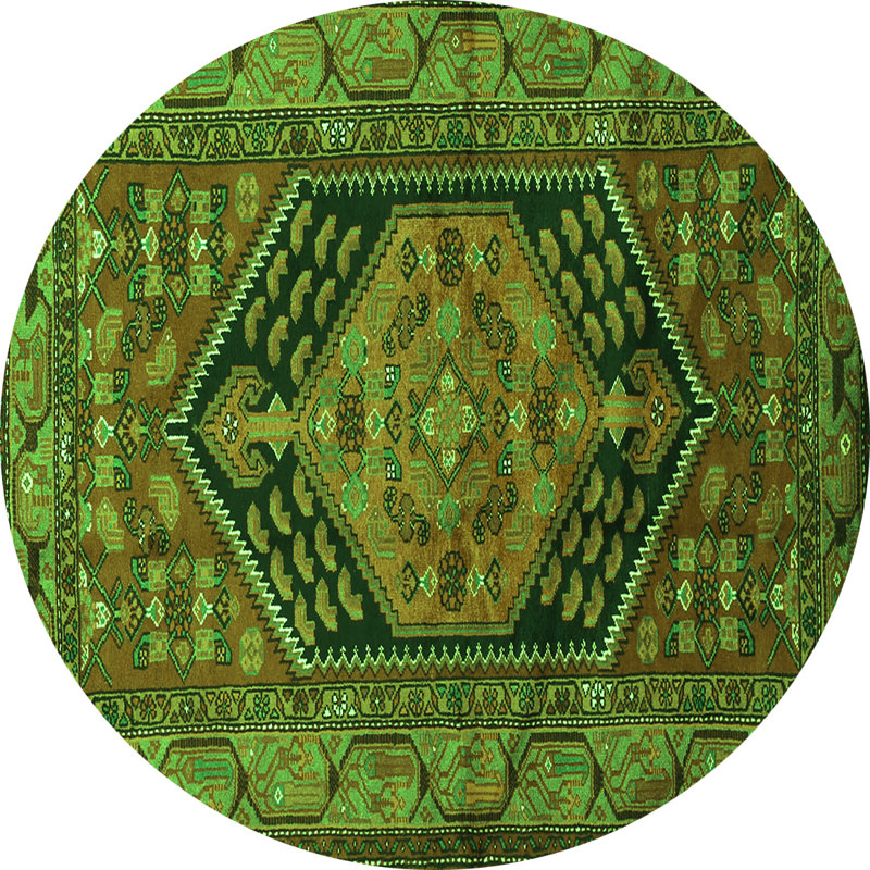 Tapis verts Traditional 665, Rond 5 pi