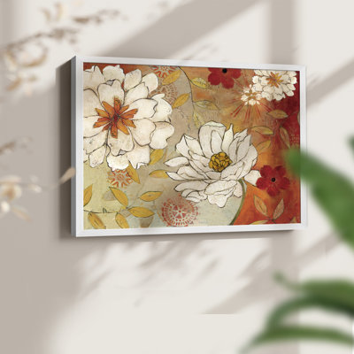 Lush Crimson II -Framed Print - Restickable