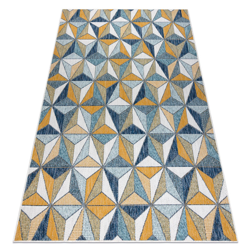 Toftrees Geometric Indoor / Outdoor Area Rug, Rectangle 200 x 290cm