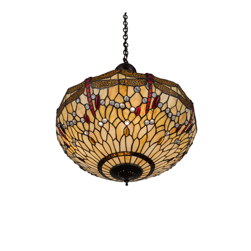 Tiffany Hanginghead Dragonfly 4 - Light Pendant