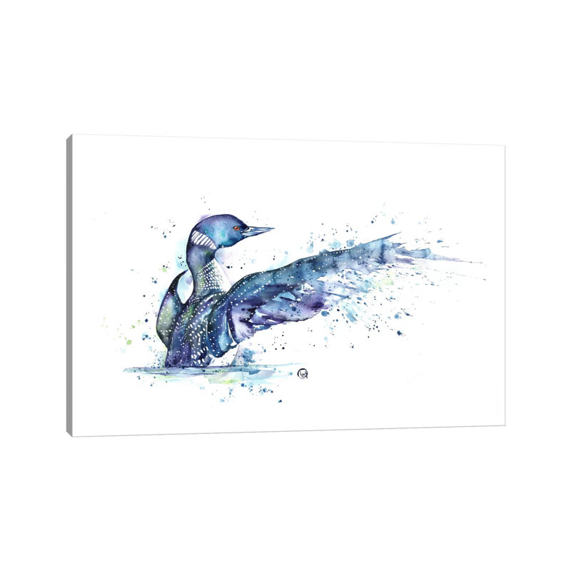 Splash by Lisa Whitehouse - Wrapped Canvas Gallery-Wrapped Canvas Giclée, 101.6 cm H x 66.04 cm W x 1.91 cm D