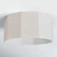 Logan Single Light Ceramic 6'' H X 12.25'' W  Flush Mount