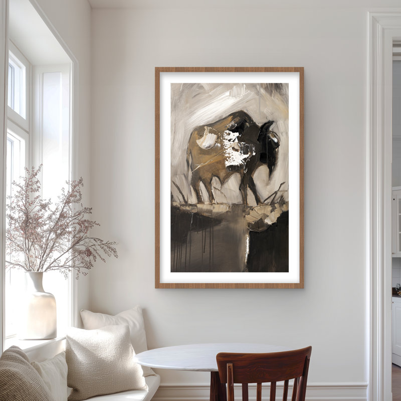 Abstract Buffalo - Bureau de vache