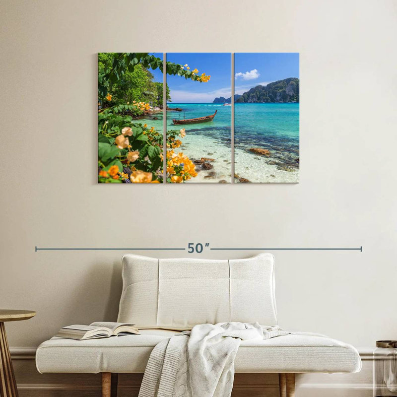 Gillard Ko Phi Phi Beach Scenery, 24" H x 38" W