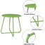 Tables d'appoint rondes en métal-16878820