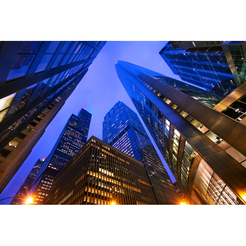 Etwall Chicago by Dibrova - Wrapped Canvas Print, 20cm H x 30cm W x 3.8cm D