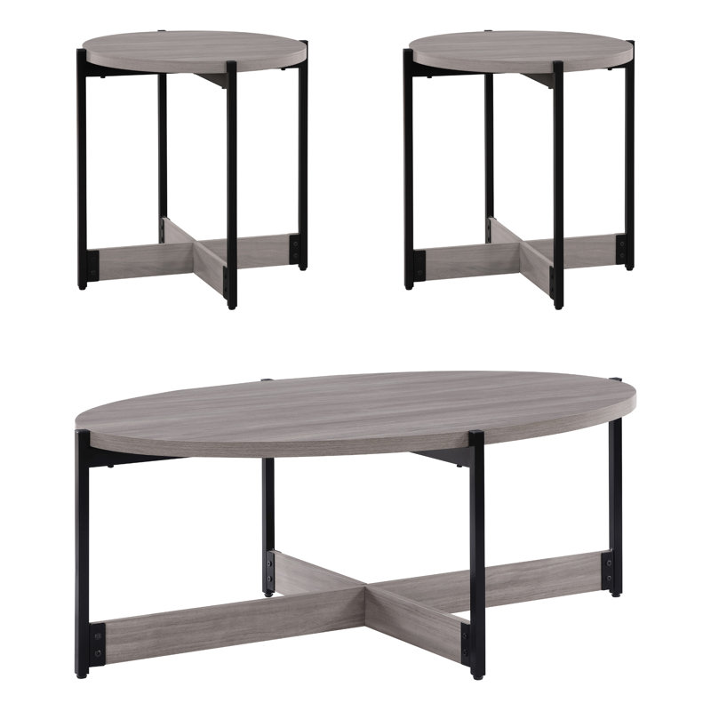 Ensemble de tables d'appoint 3 pièces