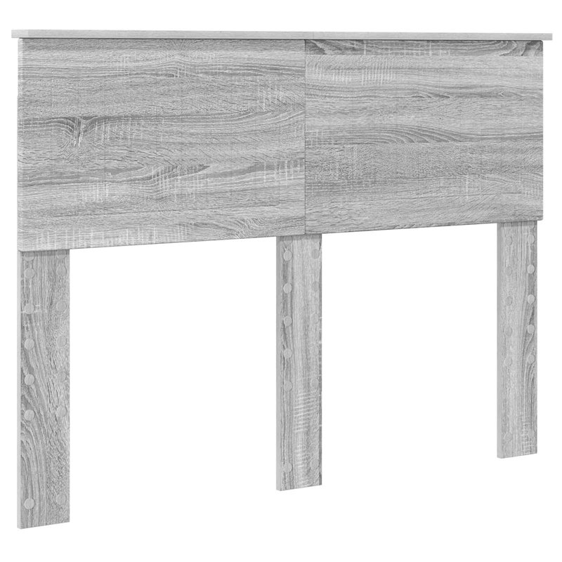 Bed, 120 x 200cm, Grey Sonoma