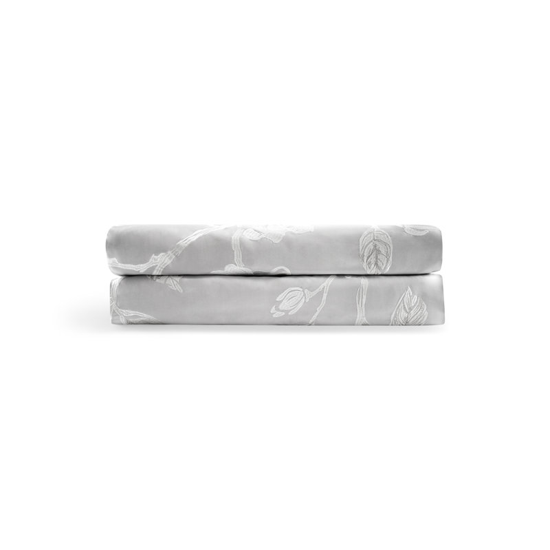Gardenia Duvet Stone and White, Queen