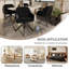 51cm H Upholstered Arm Dining Chair-852893773-850639128