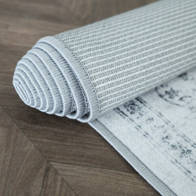 Pet Friendly Modern Printed Polyester Area Rug