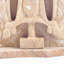 Novica Handmade Celtic Cross Felsite Stone Sculpture