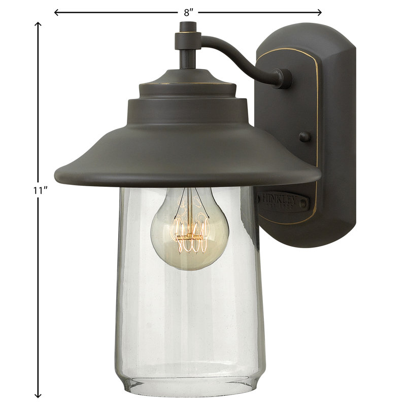 Belden Place Oil Rubbed Bronze 1 - Bulb Outdoor Wall Lantern