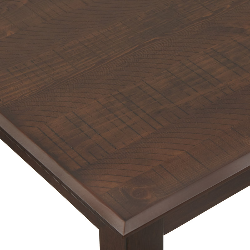 Ensemble de salle à manger Arkdale, 6 pièces: table, banc, 4 chaises