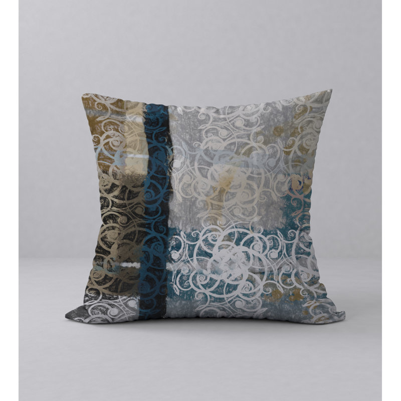 Housse de coussin carrée/insert, 18 po x 18 po
