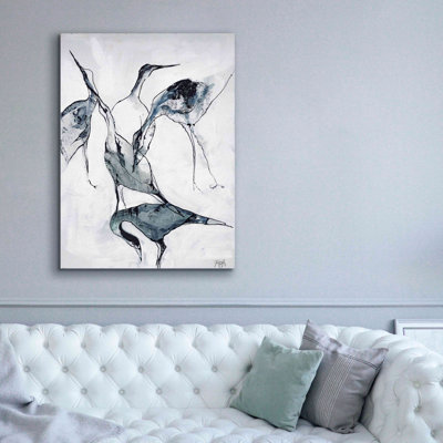 Crane 1 par Design Fabrikken - peinture sur toile tendue