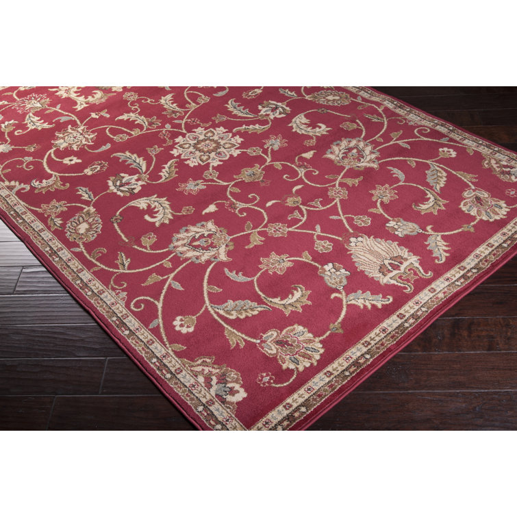 Feagin Power Loom Red Rug