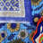 Cotton Sunflower Floral Tablecloth Rectangle Blue Olive Kitchen Dining Linen-1705833632