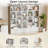 Adonia 60"W X 52.5"H Modern 5Tier Bookshelf With 3 Drawers And 16 Cubes– Ample Storage Bookcase For Living Room & Home Office-537240306