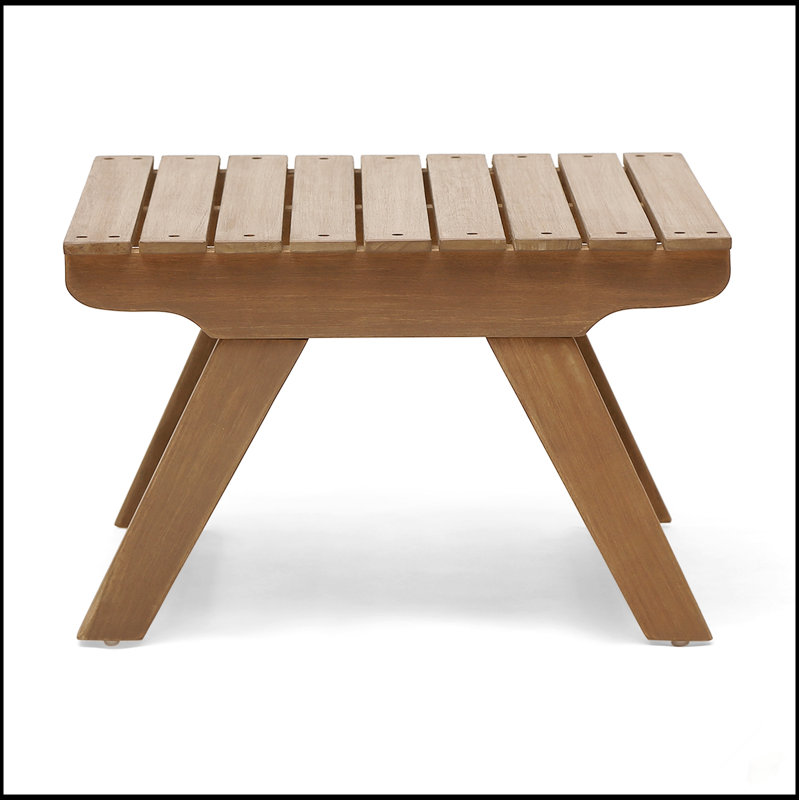 Table d'appoint d'extérieur en bois d'acacia Sedona