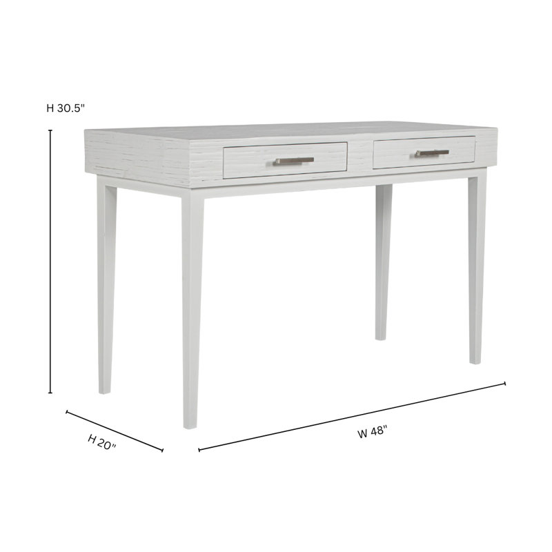 Andros Writing Desk, Celery Green