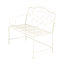 Banc de jardin extérieur - blanc