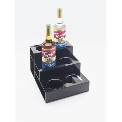 Black Acrylic 3 Tier Bottle Organizer
