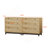 Modern Storage Dresser Rope Woven Drawer for Bedroom,Living Room (Set of 2)-269340593