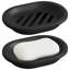 Porte-savon pour la douche, 2 pièces Porte-savon Savons pour savon de bar, Porte-barre de savon avec plateau d'égouttement, Porte-savon en plastique avec drain pour évier de cuisine, Facile à nettoyer, Garde le savon au sec