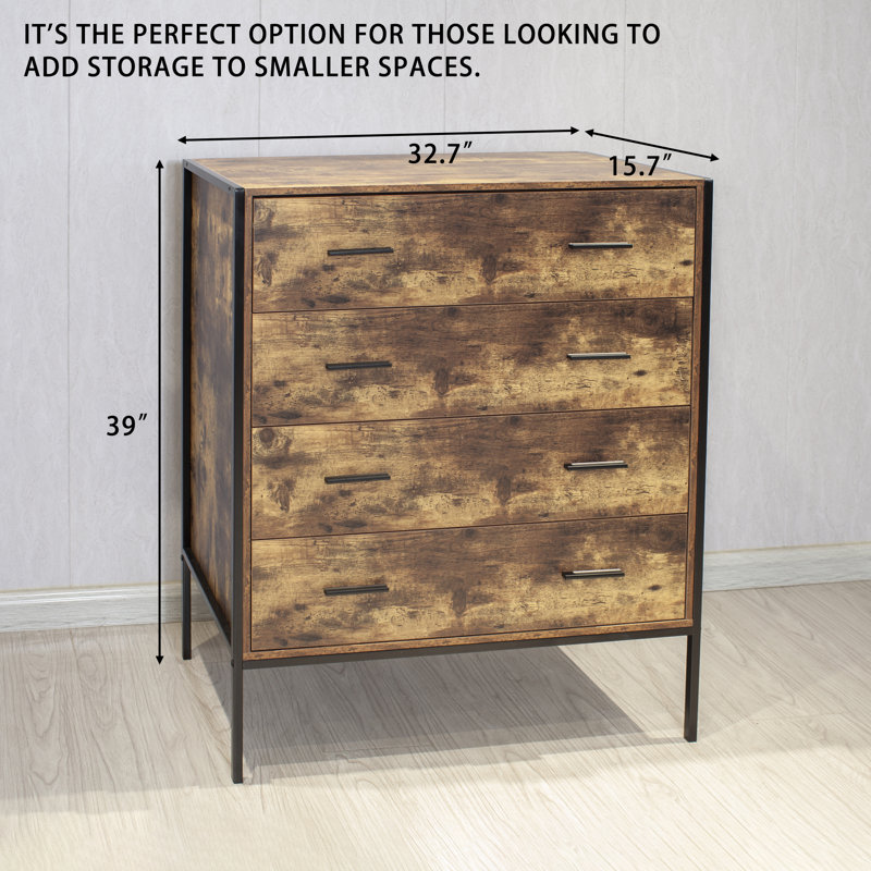 Commode décorative 4 tiroirs