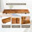 29" Adjustable Teak Wood Bath Cadd