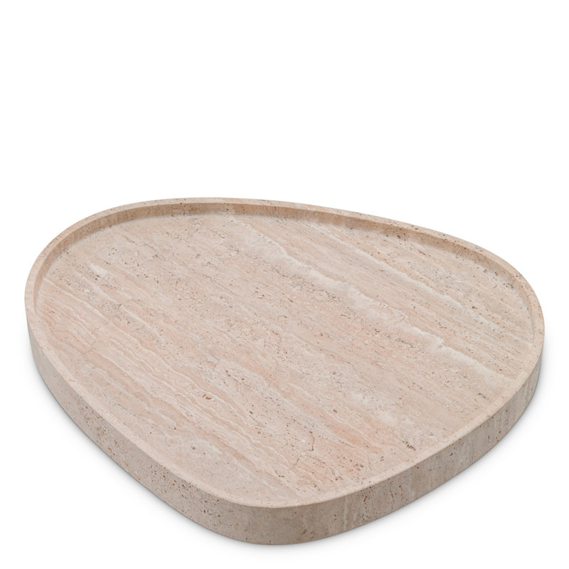 Arman Travertine Decorative Tray