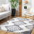 ImraanMoroccan Tassel Shag Performance Ikat Rug-313225078-386828191