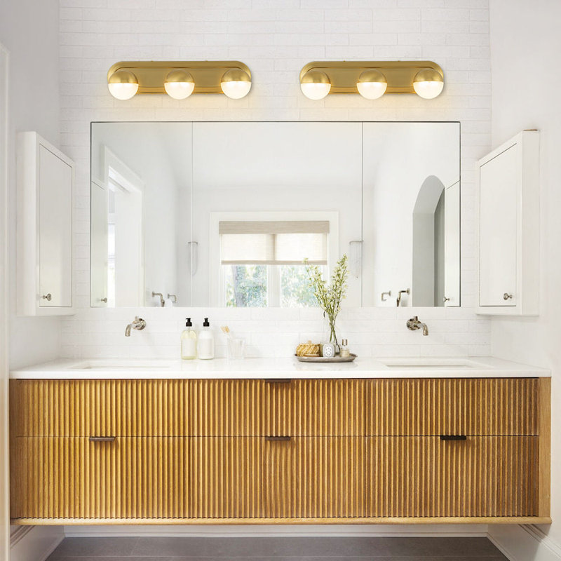 Suva 3 - Light Dimmable LED Bath Bar