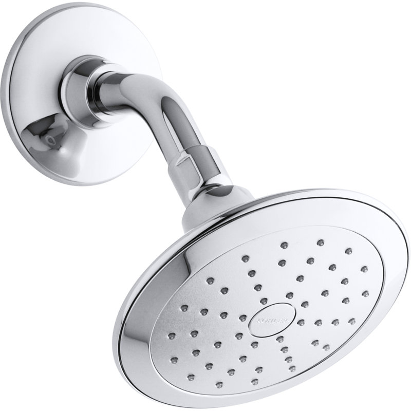 Kohler Alteo 1.75 GPM Single-Function Showerhead with Katalyst Air-Induction Technology, Polished Chrome