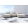 Hampton Outdoor Modular Sofa 04 In Textured Greige