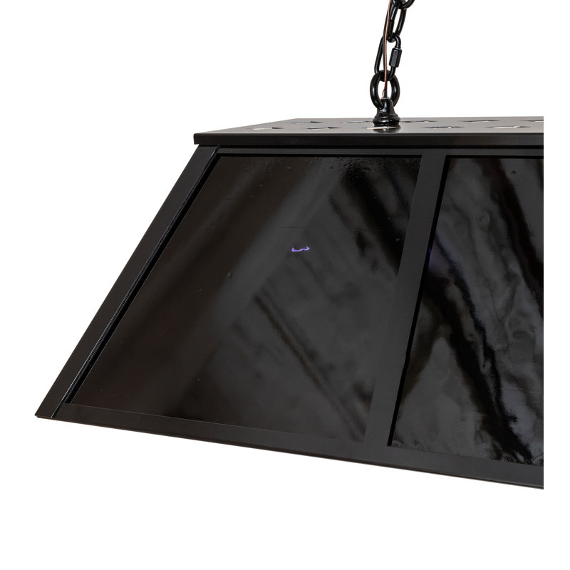 48" Long Laquer Oblong Pendant