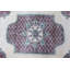 Grand tapis turc vintage en laine brun riche pour un élégant décor de salon - Style 6456