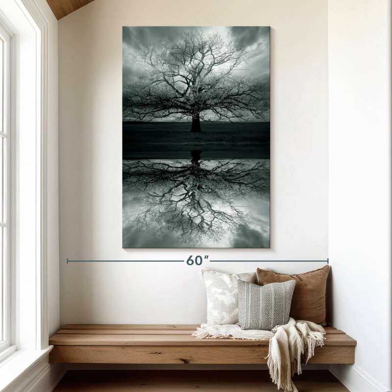 Hitzel Haunted Tree Reflection, 51" H x 34" W