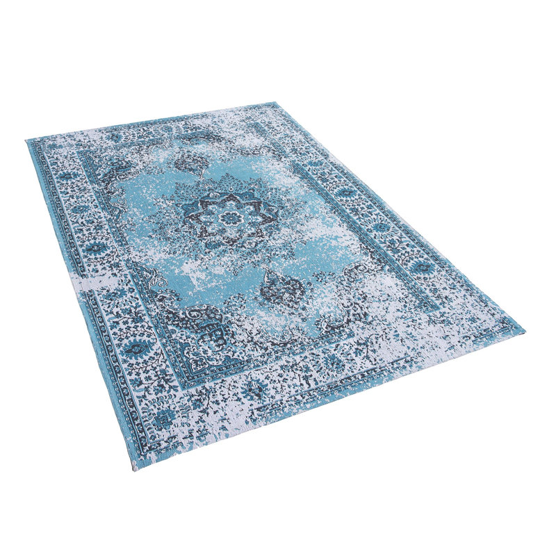 Fortson Oriental Cotton 160cm X 230cm Area Rug