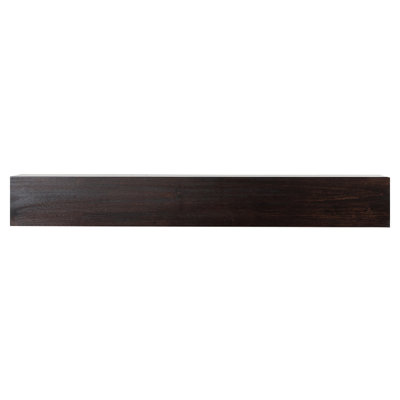 Tablette de manteau de cheminée flottante en bois Modern Ember Boone - 8 pouces de hauteur