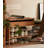 Nordic Cherry Wood Storage Shoe-Changing Stool