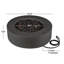 La Valle Concrete Propane Fire pit Table-1074353236