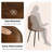 5-Piece Industrial Dining Table Set With Upholstered Dining Chairs, Rectangular Wood-Look Table And Metal Base-1103046467