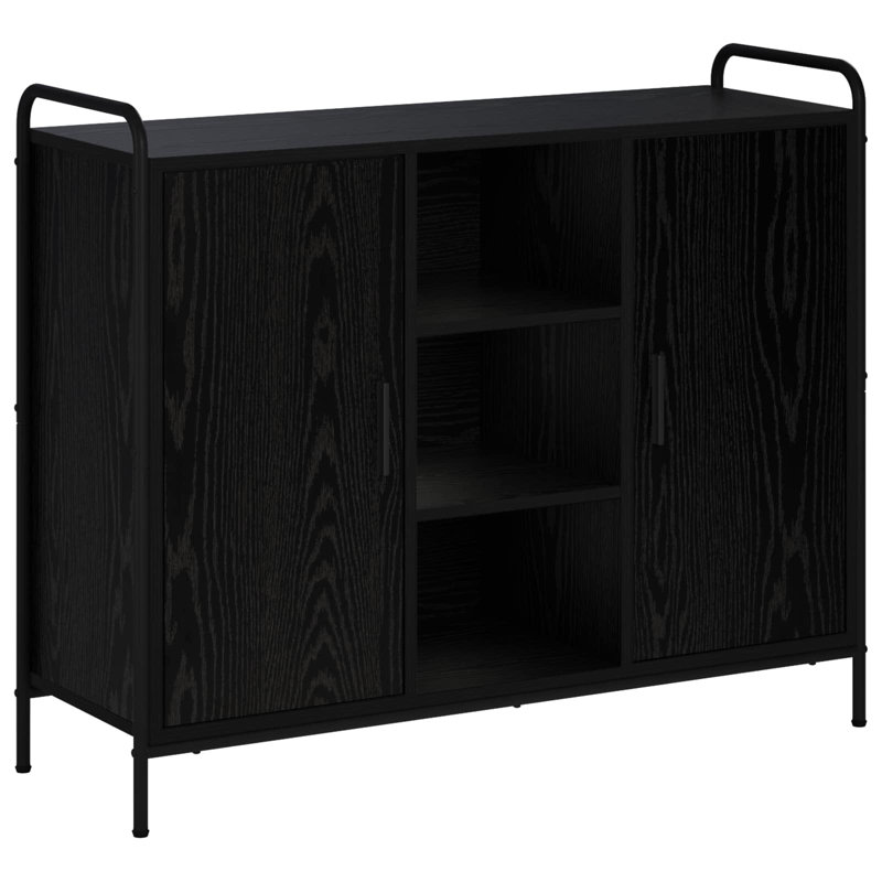 98.5cm Sideboard, Black Oak