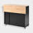 46" W Wood Kitchen Island with Drop Leaf-2130776192