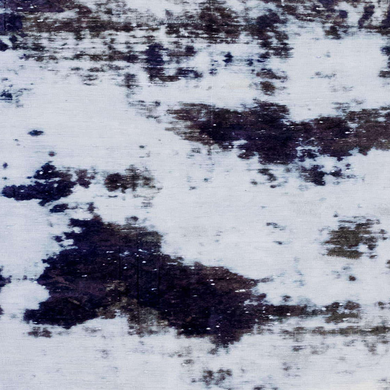 Tapis abstrait à motif abstrait moderne, Carré 5 pi